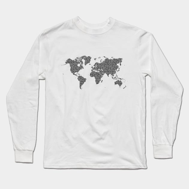 cyber world Long Sleeve T-Shirt by carismashop